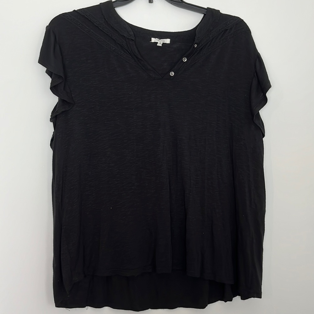 Maurices black short sleeve top